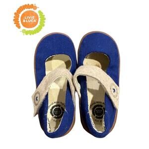 RARE Livie & Luca Girl's Carta II Mary Jane - Royal Blue | Toddler Girl Size 10